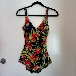 Floral One-Piece Swimsuit